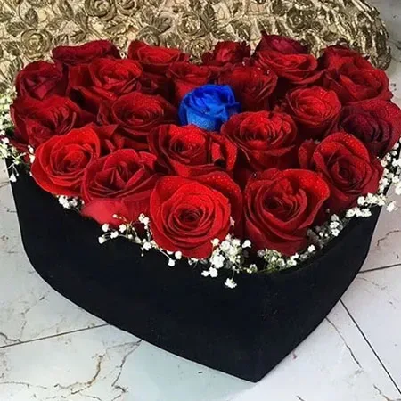 Qırmızı qızılgül 2409 ədədlik