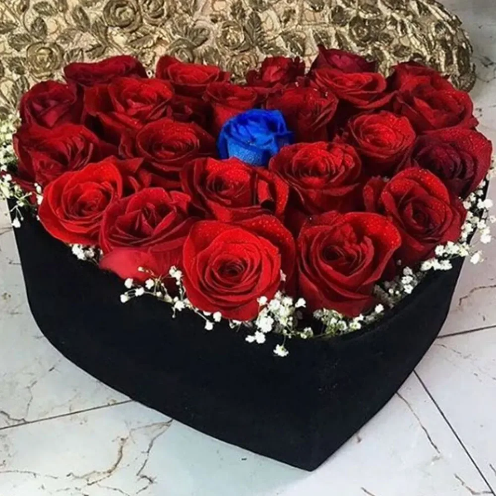 Qırmızı qızılgül 2885 ədədlik