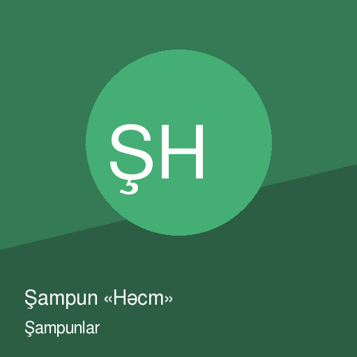 Şampun «Həcm»