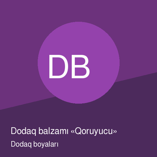 Dodaq balzamı «Qoruyucu»