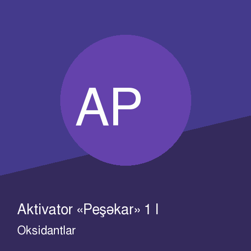 Aktivator «Peşəkar» 1 l — şəkil 2