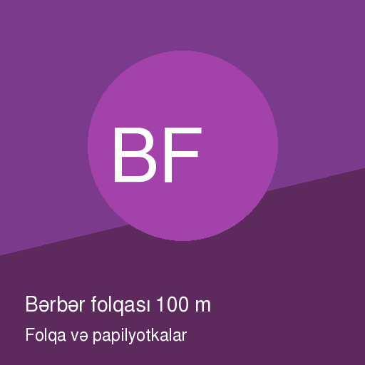 Bərbər folqası 100 m — şəkil 2