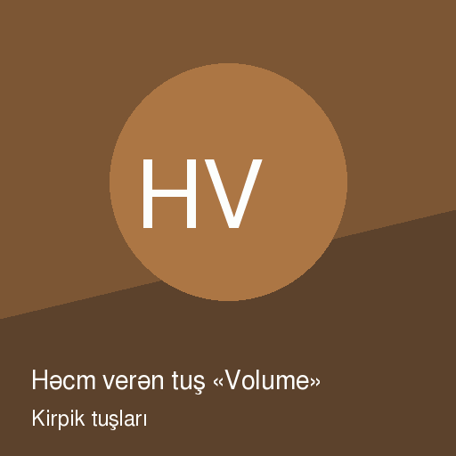 Həcm verən tuş «Volume»