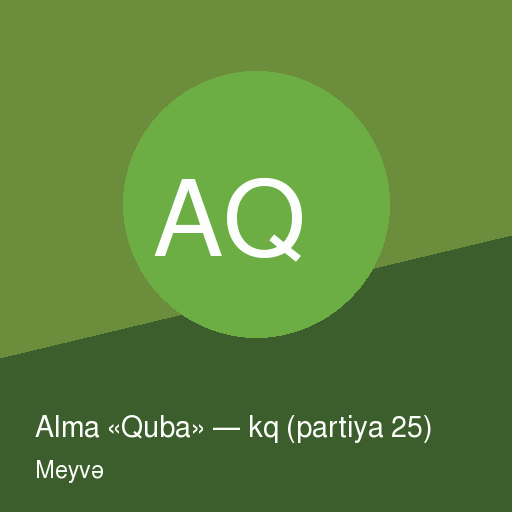 Alma «Quba» — kq (partiya 25) — şəkil 2