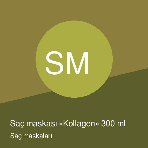 Saç maskası «Kollagen» 300 ml — şəkil 2