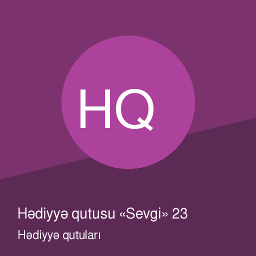 Hədiyyə qutusu «Sevgi» 23