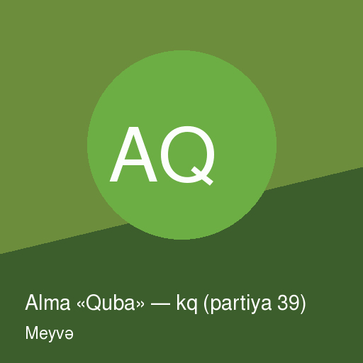 Alma «Quba» — kq (partiya 39) — şəkil 2