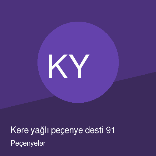 Kərə yağlı peçenye dəsti 91