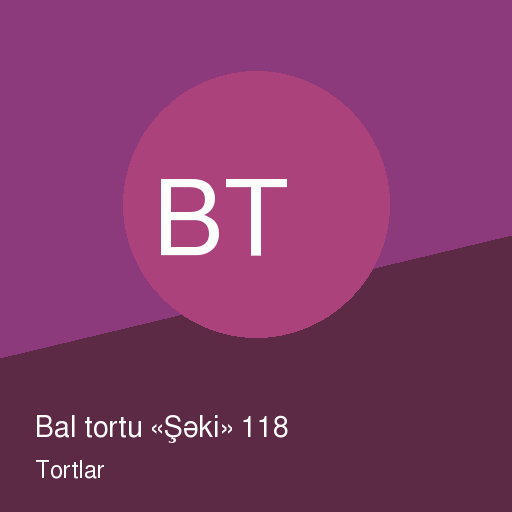 Bal tortu «Şəki» 118 — şəkil 2