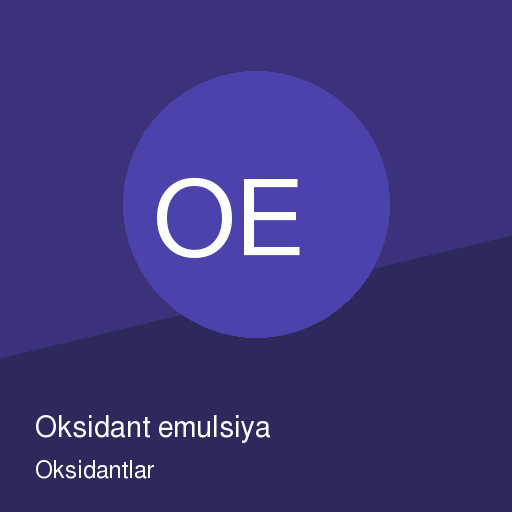 Oksidant emulsiya