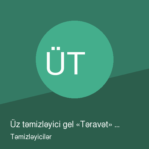 Üz təmizləyici gel «Təravət» 150 ml