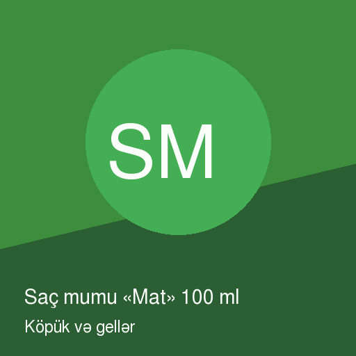 Saç mumu «Mat» 100 ml — şəkil 2