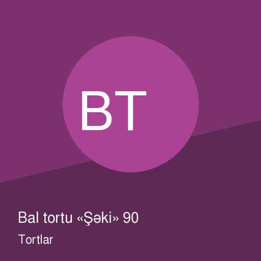 Bal tortu «Şəki» 90