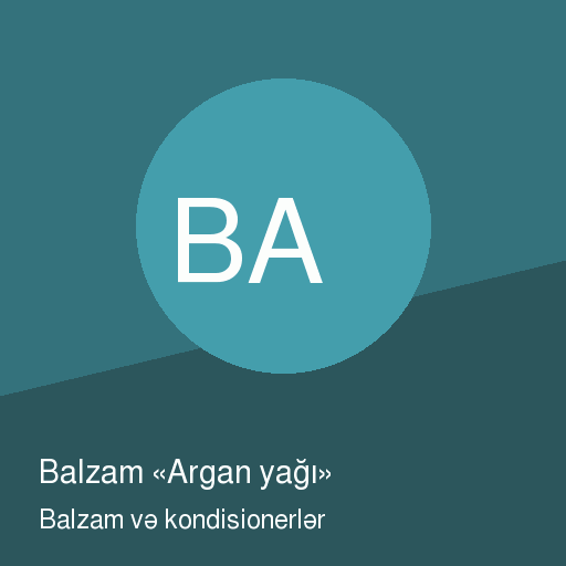 Balzam «Argan yağı»