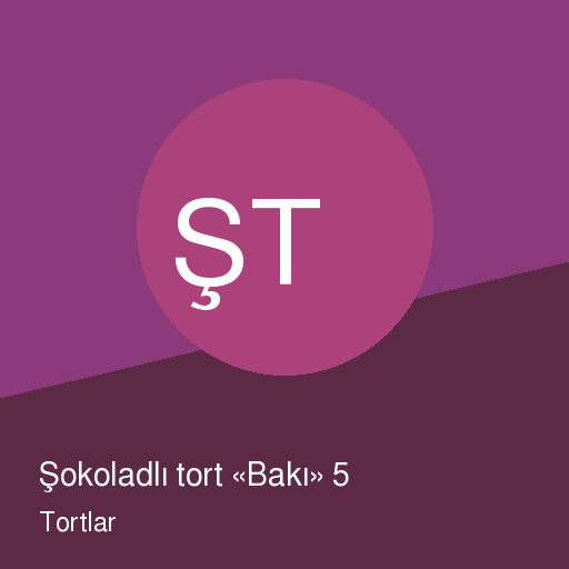 Şokoladlı tort «Bakı» 5 — şəkil 2