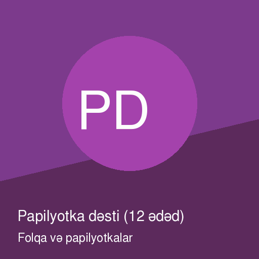 Papilyotka dəsti (12 ədəd) — şəkil 2