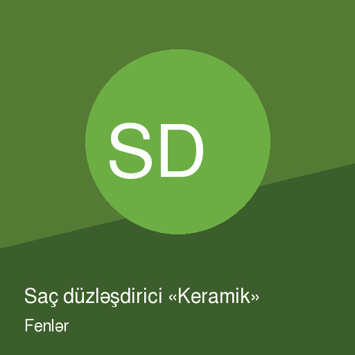 Saç düzləşdirici «Keramik»