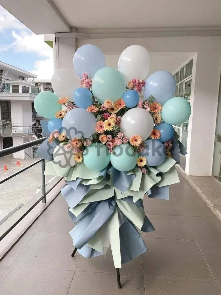 Havanın Cazibəsi Balon Dəstəsi – Helium Şar Buketi