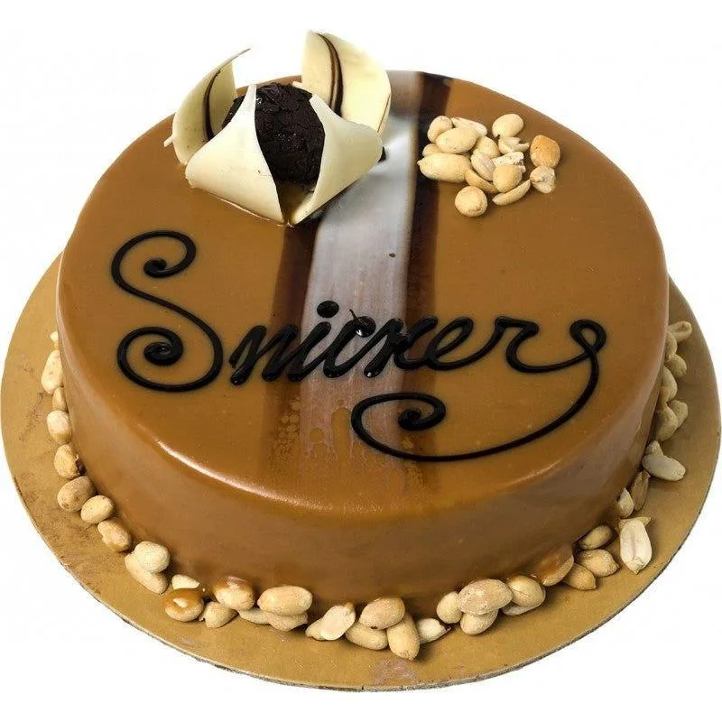 Karamelli Snickers Tort